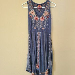 Johnny Was Blue Dress-S